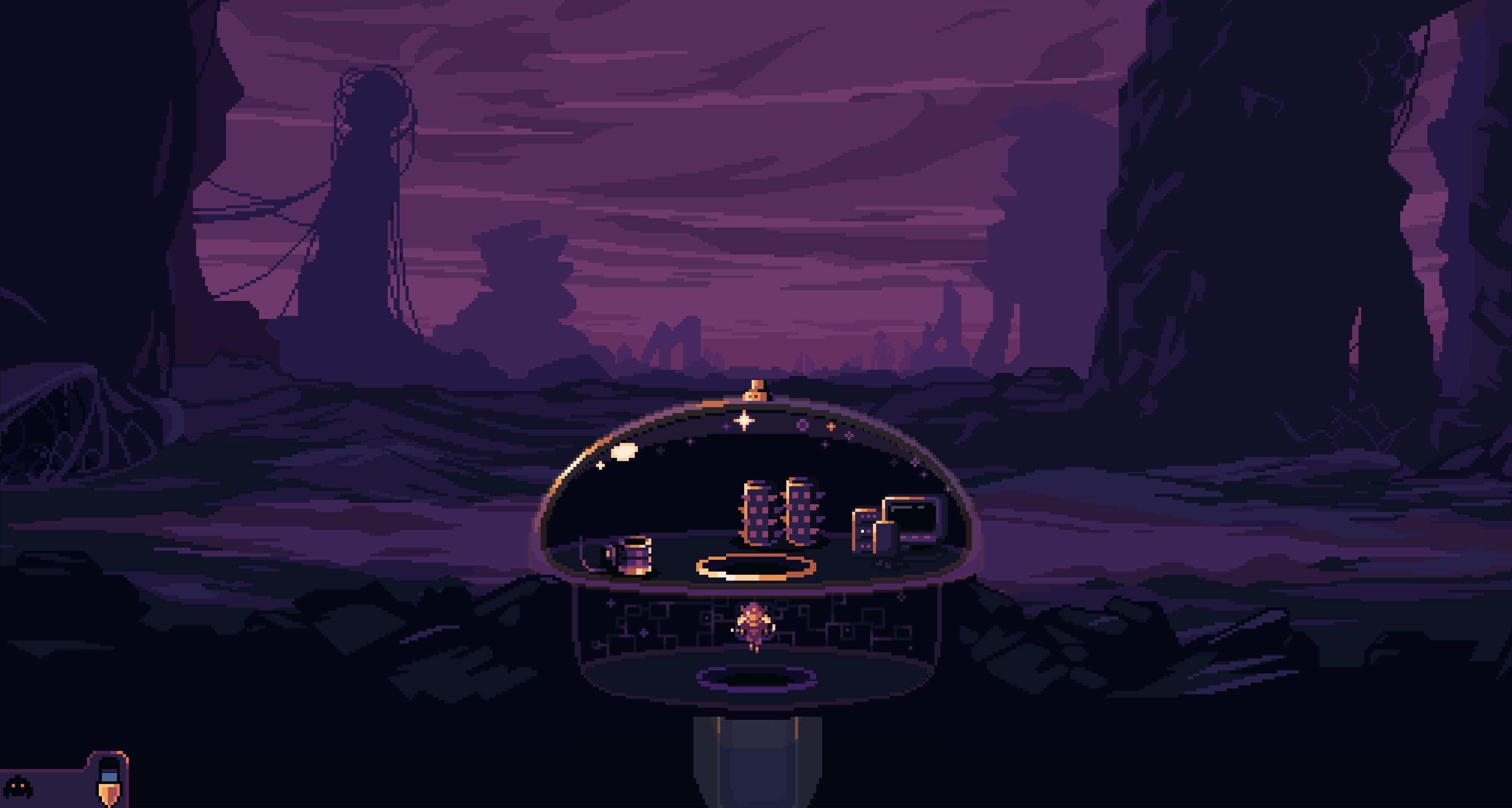 Ansicht Dome Keeper Kuppel