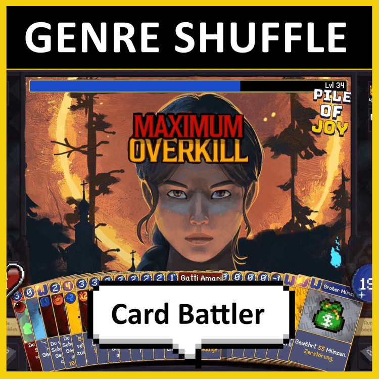 Pile of Joy #016 Genre Shuffle | Card Battler - Vampire Crawlers & Black Book